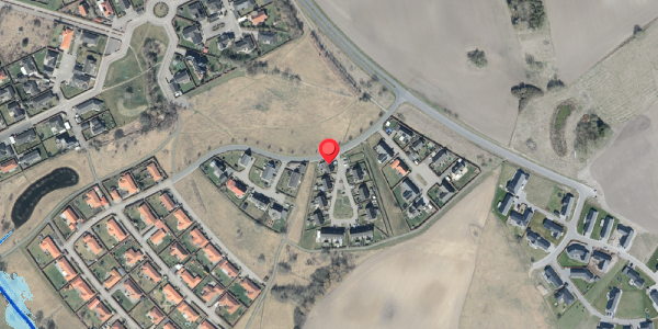 Oversvømmelsesrisiko fra vandløb på Irisvej 43, 4420 Regstrup