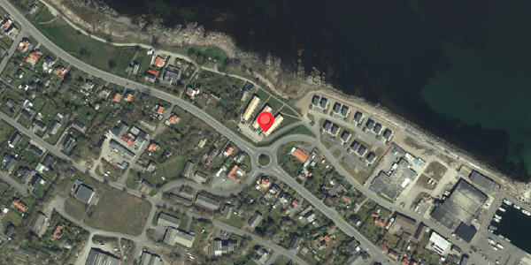 Oversvømmelsesrisiko fra vandløb på Havnevej 16, . , 3770 Allinge