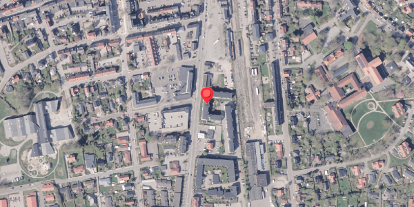 Oversvømmelsesrisiko fra vandløb på Banegårdsparken 13, 8300 Odder