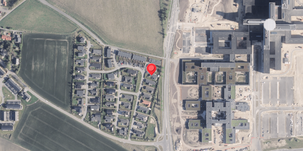 Oversvømmelsesrisiko fra vandløb på Broagervej 36, 9260 Gistrup