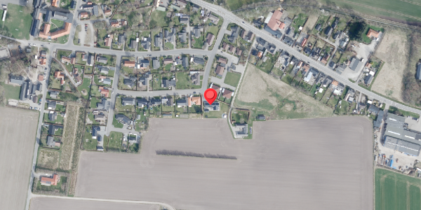 Oversvømmelsesrisiko fra vandløb på Parallelvej 14, 9600 Aars