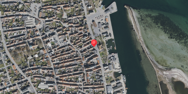 Oversvømmelsesrisiko fra vandløb på Skippergade 2, 5960 Marstal