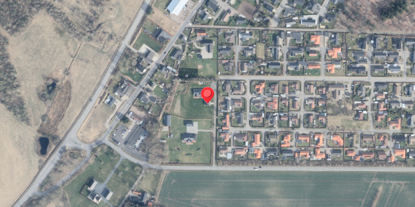 Oversvømmelsesrisiko fra vandløb på Tryvej 5, 9320 Hjallerup