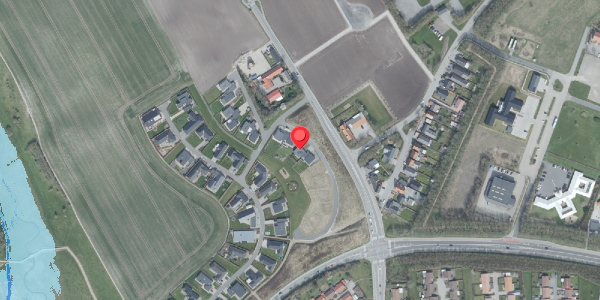 Oversvømmelsesrisiko fra vandløb på Vingen 6, 7700 Thisted