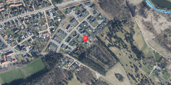Oversvømmelsesrisiko fra vandløb på Skelleruptoften 14, 8600 Silkeborg