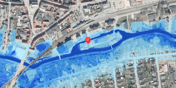 Oversvømmelsesrisiko fra vandløb på Åholmen 18, . , 8500 Grenaa