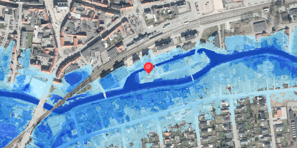 Oversvømmelsesrisiko fra vandløb på Åholmen 20, . , 8500 Grenaa