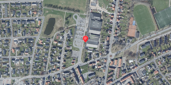 Oversvømmelsesrisiko fra vandløb på Thorsvej 2, . , 8450 Hammel