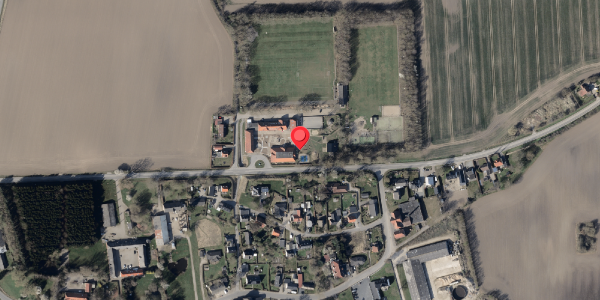 Oversvømmelsesrisiko fra vandløb på Birkmose 4, 6100 Haderslev