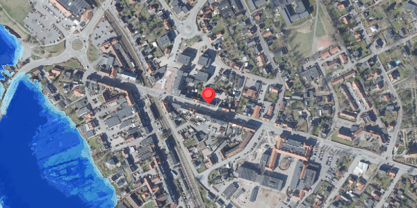 Oversvømmelsesrisiko fra vandløb på Skanderborgvej 13, 8680 Ry