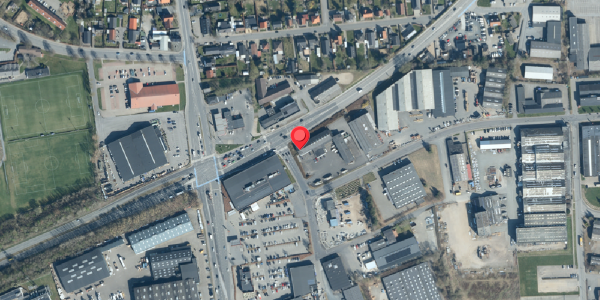 Oversvømmelsesrisiko fra vandløb på Industrivej 1, 6000 Kolding