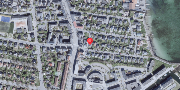 Oversvømmelsesrisiko fra vandløb på Carolinevej 5, 2900 Hellerup