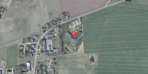 Oversvømmelsesrisiko fra vandløb på Solvangen 2, 8450 Hammel