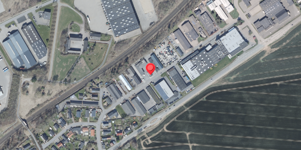Oversvømmelsesrisiko fra vandløb på Industrivej 5, 8660 Skanderborg
