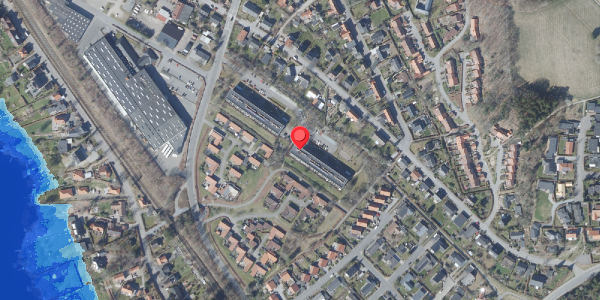 Oversvømmelsesrisiko fra vandløb på Isagervej 23A, . , 8680 Ry