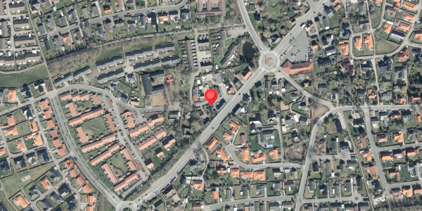 Oversvømmelsesrisiko fra vandløb på Helligkildevej 11, 4200 Slagelse