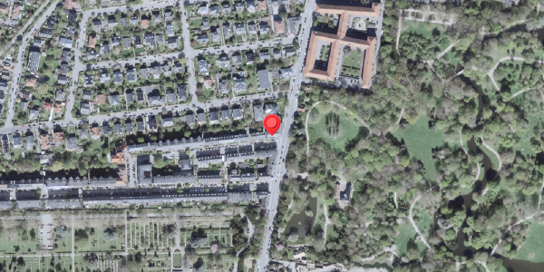 Oversvømmelsesrisiko fra vandløb på Mathildevej 2A, . , 2000 Frederiksberg
