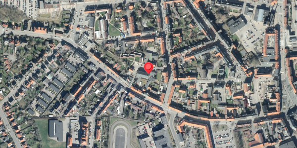 Oversvømmelsesrisiko fra vandløb på Eriksgade 1F, . , 4200 Slagelse