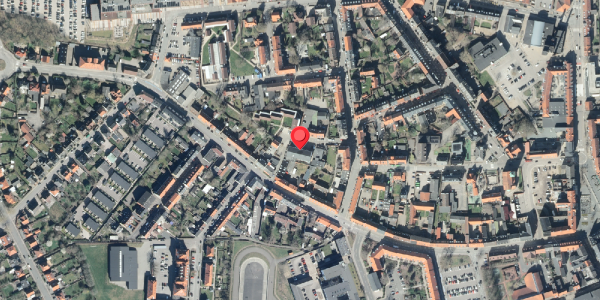 Oversvømmelsesrisiko fra vandløb på Eriksgade 1G, . , 4200 Slagelse