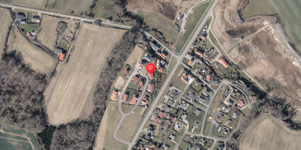 Oversvømmelsesrisiko fra vandløb på Over Noret 12, . , 6094 Hejls