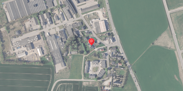 Oversvømmelsesrisiko fra vandløb på Over Hadstenvej 94, . , 8370 Hadsten