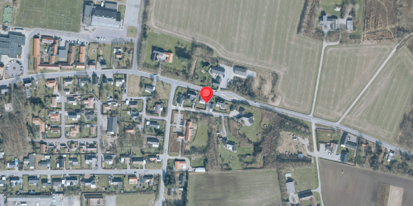 Oversvømmelsesrisiko fra vandløb på Lathyrusvej 5, . , 6980 Tim
