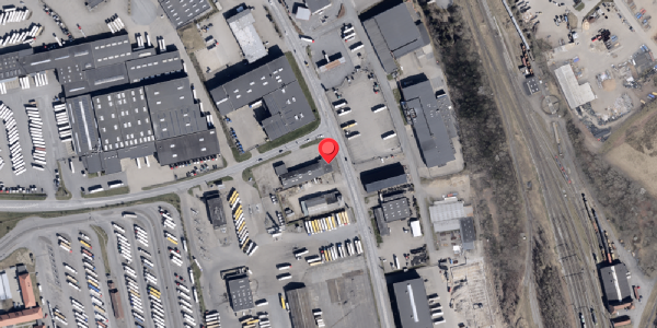 Oversvømmelsesrisiko fra vandløb på Industrivej 9, 6330 Padborg