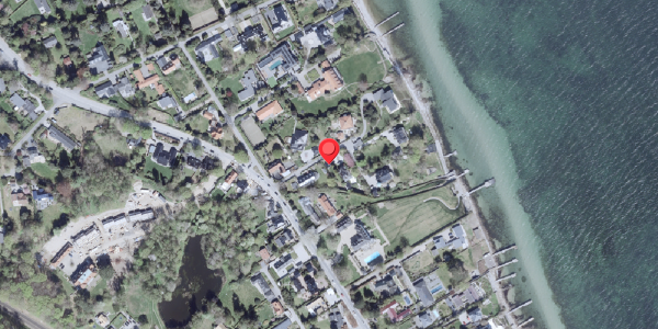 Oversvømmelsesrisiko fra vandløb på Sofievej 6, 2950 Vedbæk
