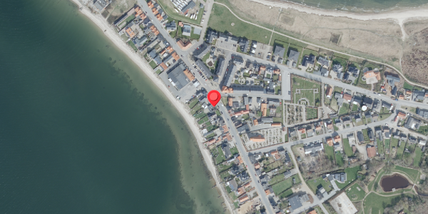 Oversvømmelsesrisiko fra vandløb på Bredgade 14, 7870 Roslev