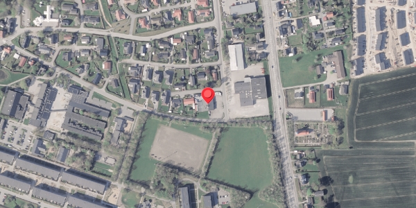 Oversvømmelsesrisiko fra vandløb på Parallelvej 51, 8380 Trige
