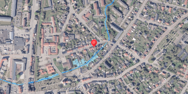 Oversvømmelsesrisiko fra vandløb på Mejerivej 26B, 8300 Odder