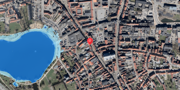 Oversvømmelsesrisiko fra vandløb på Bispegade 9, 6100 Haderslev