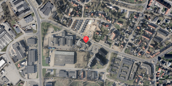 Oversvømmelsesrisiko fra vandløb på Langrode 21, 6200 Aabenraa