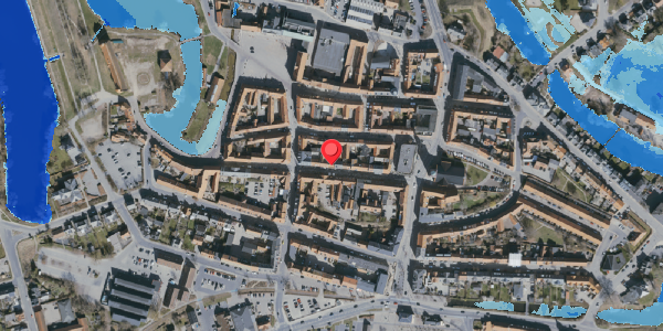 Oversvømmelsesrisiko fra vandløb på Kongegade 15, . , 5800 Nyborg