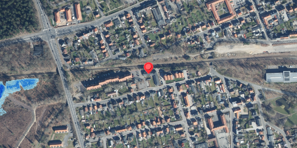 Oversvømmelsesrisiko fra vandløb på Dalgasgade 24A, 8600 Silkeborg