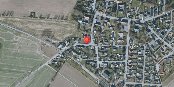 Oversvømmelsesrisiko fra vandløb på Bjergvej 2B, 4672 Klippinge