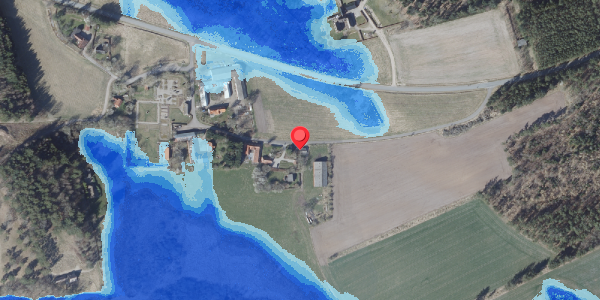 Oversvømmelsesrisiko fra vandløb på Munkevej 16, 8680 Ry