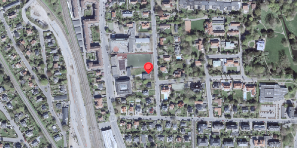 Oversvømmelsesrisiko fra vandløb på Gruts Alle 9, 2900 Hellerup