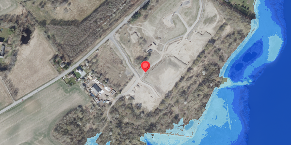 Oversvømmelsesrisiko fra vandløb på Fabriksvej 13, 4171 Glumsø