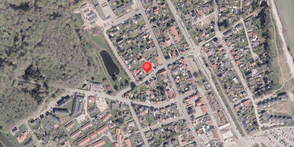 Oversvømmelsesrisiko fra vandløb på Nørreled 32, . , 8300 Odder