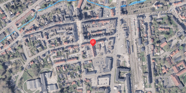 Oversvømmelsesrisiko fra vandløb på Holsteinsgade 11, 8300 Odder
