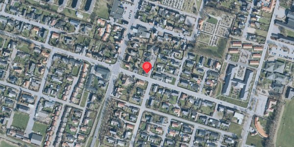 Oversvømmelsesrisiko fra vandløb på Toften 3A, 7830 Vinderup
