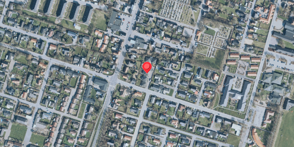 Oversvømmelsesrisiko fra vandløb på Toften 3C, 7830 Vinderup