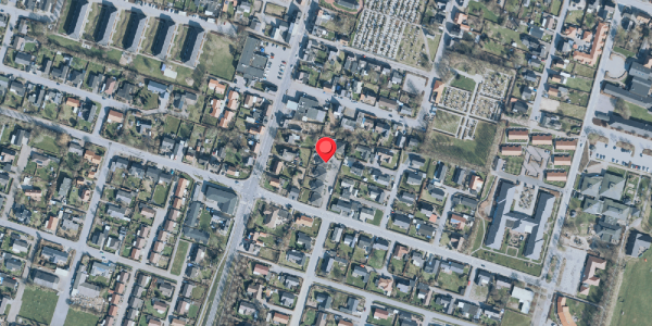 Oversvømmelsesrisiko fra vandløb på Toften 3D, 7830 Vinderup