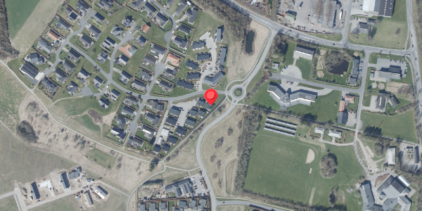 Oversvømmelsesrisiko fra vandløb på Harevænget 1D, 8450 Hammel