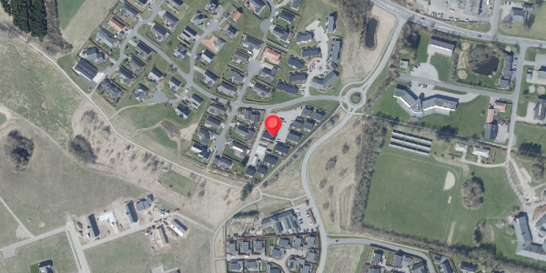Oversvømmelsesrisiko fra vandløb på Harevænget 3A, 8450 Hammel