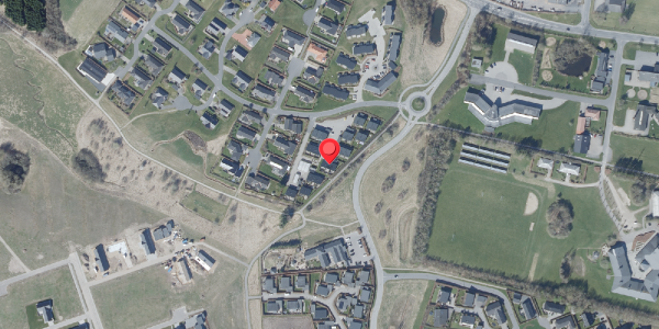 Oversvømmelsesrisiko fra vandløb på Harevænget 3E, . , 8450 Hammel