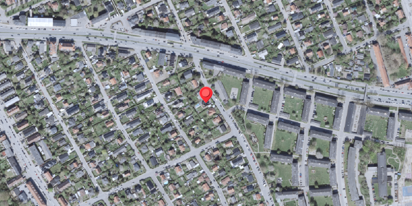 Oversvømmelsesrisiko fra vandløb på Urtehaven 16, 2500 Valby