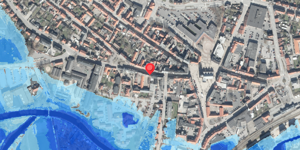Oversvømmelsesrisiko fra vandløb på Storegade 13A, . , 8500 Grenaa