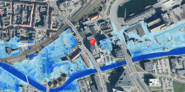Oversvømmelsesrisiko fra vandløb på Buen 9, 6000 Kolding